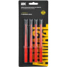 Набор диэлектрических жал IEK SLIM SL 4шт ARMA2L 5 A2L5-SH21D-BI-1-T2-104 A2L5-SH21D-BI-1-T2-124